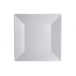 706-7064MM203 8" Square Melamine Plate, Polar White