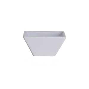 706-7064MM205 3 oz Square Melamine Bowl, Polar White
