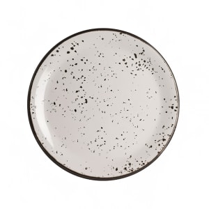 706-7066MM304 10" Round Melamine Plate, Urban Snow