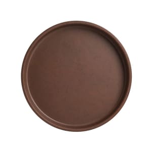 706-7180TM501 6 1/4" Round Melamine Plate, Redwood