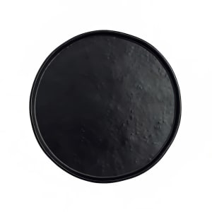 706-7181TM502 8 1/4" Round Melamine Plate, Black