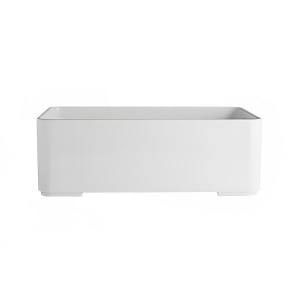 706-7185TM600 Melamine Bento Box - 10 1/2" x 7 1/8" x 3 1/2"
