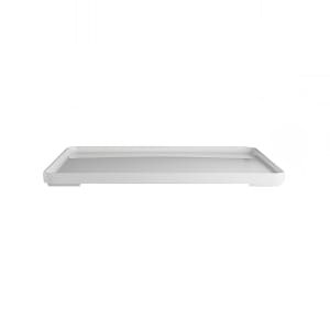 706-7185TM605 Melamine Bento Box Lid - 13 7/8" x 10 1/2" x 3/4"
