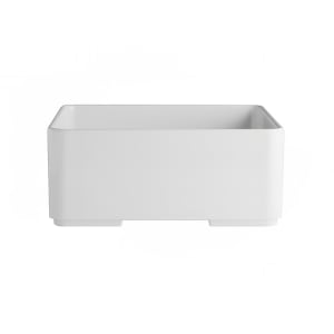 706-7185TM602 6 5/8" Square Melamine Bento Box Insert