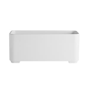 706-7185TM606 Melamine Bento Box Insert - 6 5/8" x 3 1/4" x 2 3/4"