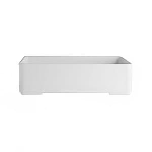 706-7185TM608 Melamine Bento Insert - 10 1/8" x 6 5/8" x 2 3/4"