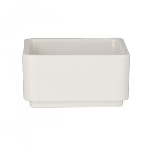 706-7193TM103 Melamine Bento Box Insert for 7193TM100 & 7193TM101 - 3" x 3" x 1 1/2", White