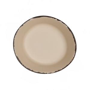 706-7202DD017 9 3/4 oz Round Melamine Fruit Bowl, Marisol Rustic Sandshell