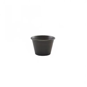 706-GWRAMST2BKV 2 1/2 oz Genware London Ramekin - Stainless Steel, Black