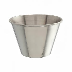 706-GWRAMST2V 2 1/2 oz Genware London Ramekin - Steel, Vintage Finish