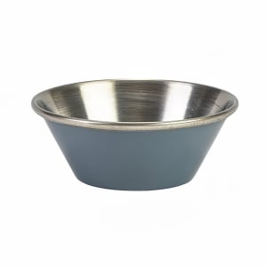 706-GWRAMST115G 1 1/2 oz Genware London Ramekin - Stainless Steel, Gray