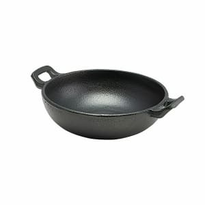 706-GWC175 27 oz Cast Iron Wok w/ Handles