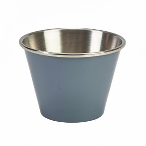 706-GWRAMST2G 2 1/2 oz Genware London Ramekin - Stainless Steel, Gray