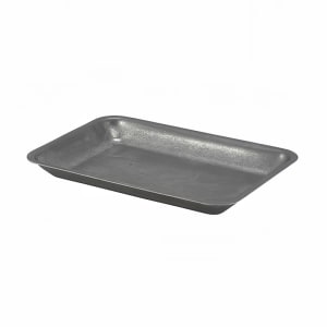 706-GWSST2014V Rectangular Serving Tray - 8" x 5 3/4" x 3/4" - Stainless Steel, Vintage