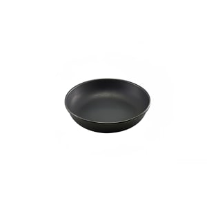 706-GWSCP20BKV 8 1/8" Round GW Vintage Plate - Stainless Steel, Black