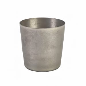 706-GWSVC8V 12 3/4 oz Round Serving Cup - Stainless Steel, Vintage Finish