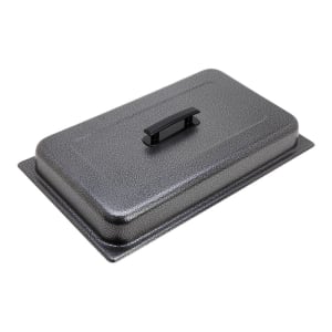637-70114 Rectangular Chafer Dome Cover - Steel, Silver Vein