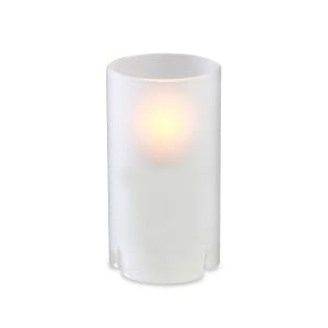 637-80122 Nikola Candle Lamp - 3 3/8"D x 4 1/2"H, Glass, Frost
