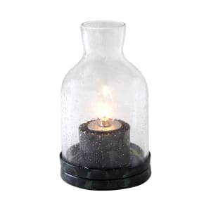 637-80134 Edison Lantern Candle Lamp - 3 1/4"D x 5 1/2"H, Glass, Clear