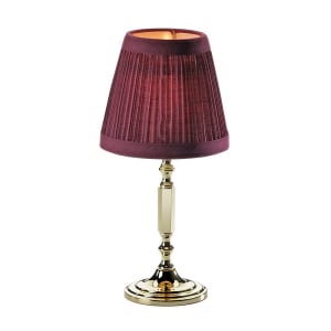 637-85170 La Rue Candle Lamp Base for 85432, 85436 & 85272, Polished Brass