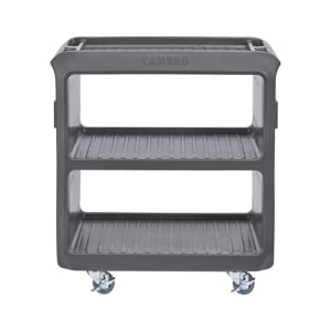 144-SC225S131 31 1/4" Beverage Service Cart, 18"D x 34" H, Dark Brown