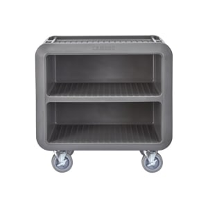 144-SC330S110 37 1/2" Beverage Service Cart, 22"D x 37 1/4" H, Black