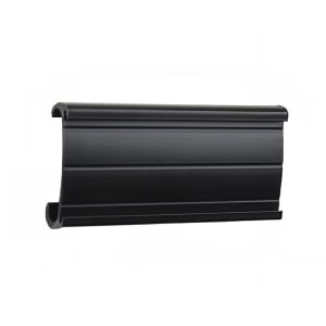 924-SILH812CS 3" Shelf Label Holder - Plastic, Black