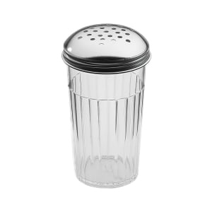 166-3312 Cheese Shaker w/ 12 oz Capacity & Top, Plastic/Stainless