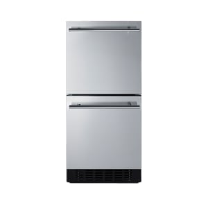 162-ASDR1524 15" W Undercounter Refrigerator w/ (1) Section & (2) Drawers, 115v