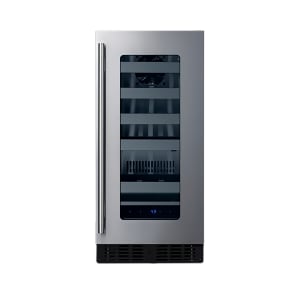 162-ASDW1522 15" One Section Built In Wine Cooler w/ (1) Zone - 18 Bottle Capacity, 115v