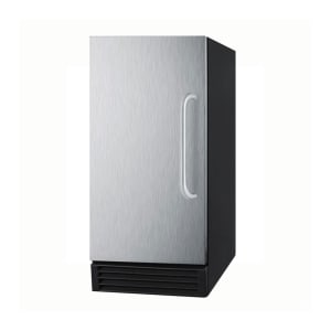 162-BIM44G 14 1/2"W Full Cube Undercounter Ice Machine - 50 lbs/day, Air Cooled, Pump Drain, 115v
