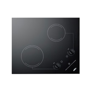 162-CR2B121 2 Burner Electric Stove - 20" x 16", Ceramic, 115v