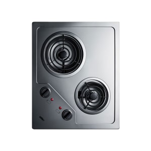 162-CR2B122 2 Burner Electric Stove - 20" x 16", Stainless, 115v