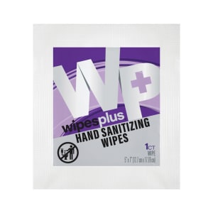 721-35014 WipesPlus® Hand Sanitizing  Wipes, 70% Isopropyl Alcohol