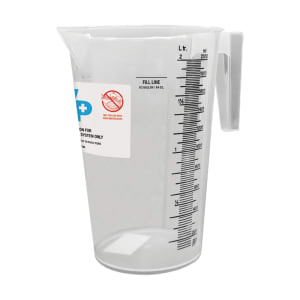 721-38120 64 oz WipesPlus® Measuring Cup - Plastic, Clear