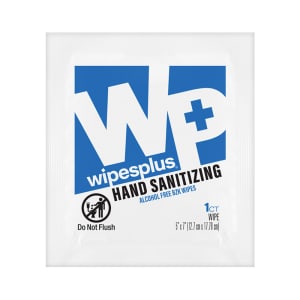 721-35022 WipesPlus® Hand Sanitizing  Wipes, 70% Isopropyl Alcohol