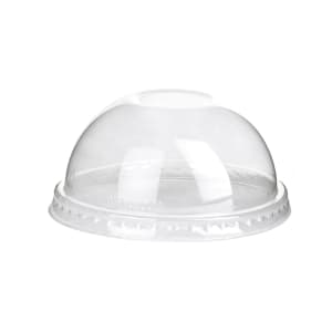 188-EPDLCC22 GreenStripe® Dome Lid for 12 to 22 oz Cold Cups - PLA, Clear