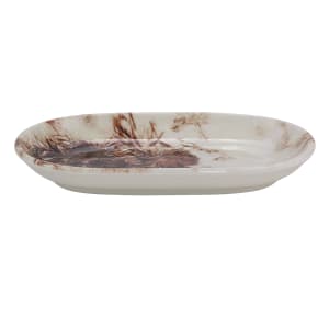 106-5315868 3 5/8" x 5 5/8" Oval Orion Platter - Fine China, Brown