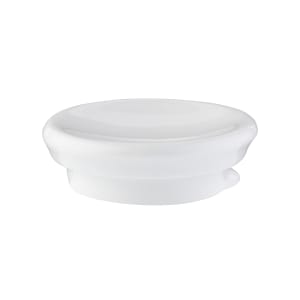 106-5316160 Bevel Teapot Lid for 5316159 - Fine China, White