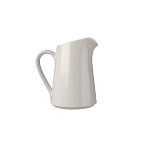 106-5316168 5 oz Bevel Creamer - Fine China, White