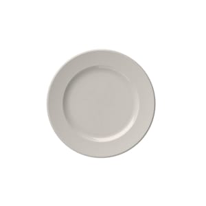 106-5316182 8 3/16" Round Frame Wide Plate - Fine China, White