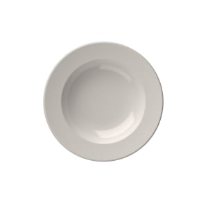 106-5316186 9" Round Frame Wide Plate - Fine China, White