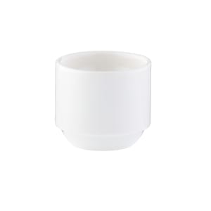 106-5316204 2" Round Joker Egg Cup - Fine China, White