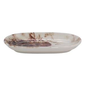 106-5316280 6" x 9 3/16" Oval Orion Platter - Fine China, Brown