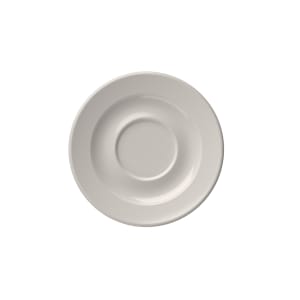 106-5316187 5" Round Frame Saucer for 5315818 & 5316205 - Fine China, White