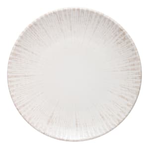 106-5316294 8 3/16" Round Ray Coupe Plate - Fine China, Brown