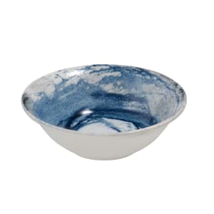 106-5316378 3 oz Round Watercolor Bowl - Fine China, Blue