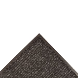 195-109S0023CH Brush Step® Entrance Scraper Floor Mat, 2' x 3', 3/8" Thick, Charcoal