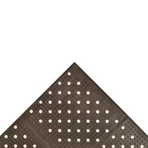 195-T23S0028BL Multi-Mat II™ Grease-Resistant Floor Mat, 2' x 8', 3/8" Thick, Black