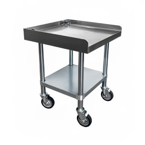 930-TMES24 24" x 24" Stationary Equipment Stand for TM105 Ventura Flex, Undershelf